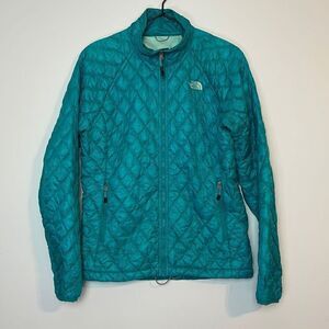 The North Face Teal Thermoball Jacket S
